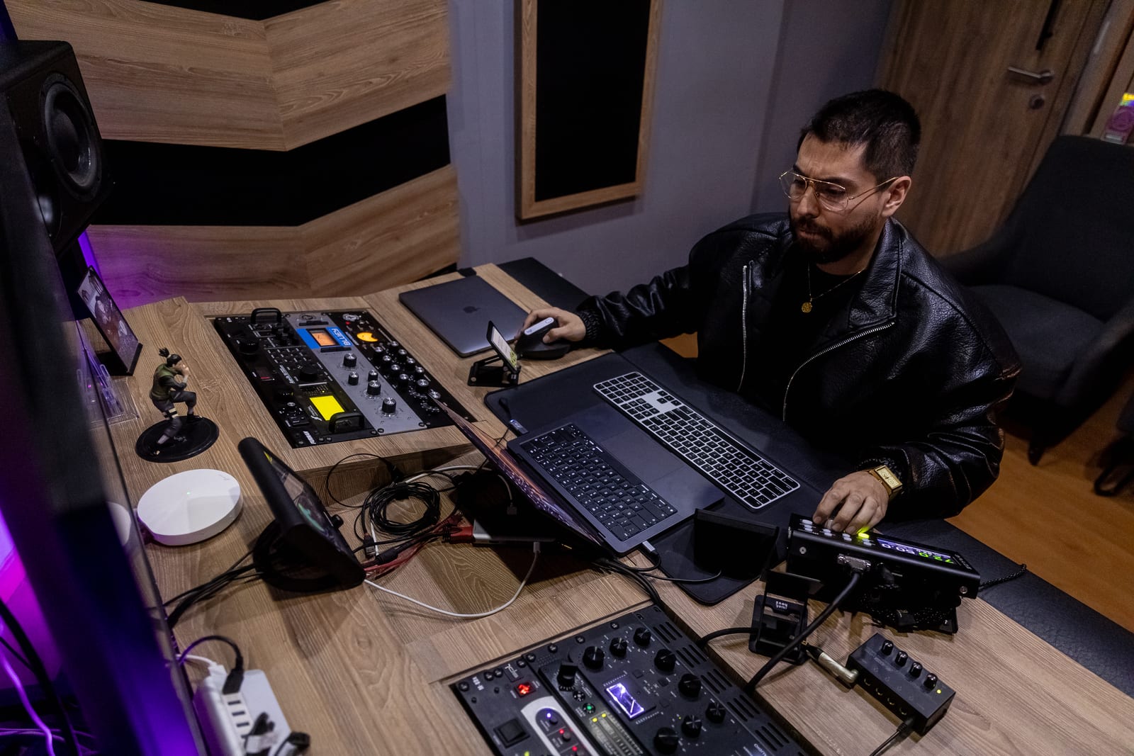 Mixing at the console
